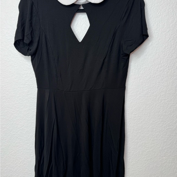 Killstar Black and White Asymmetrical Dress - Picture 8 of 12